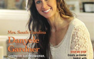 SCDC's Danyele Gardner on the cover of Lake Murray Magazine, April 2012